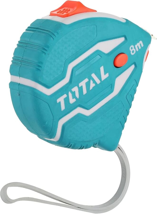 TOTAL TOOLS Steel measuring tape 8mx25mm - TMT126081